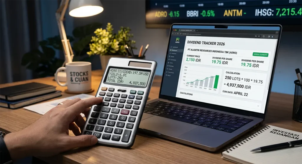 ADRO Guyur Investor USD 197,5 Juta Simak Tanggal Main Pembagian Dividen ADRO