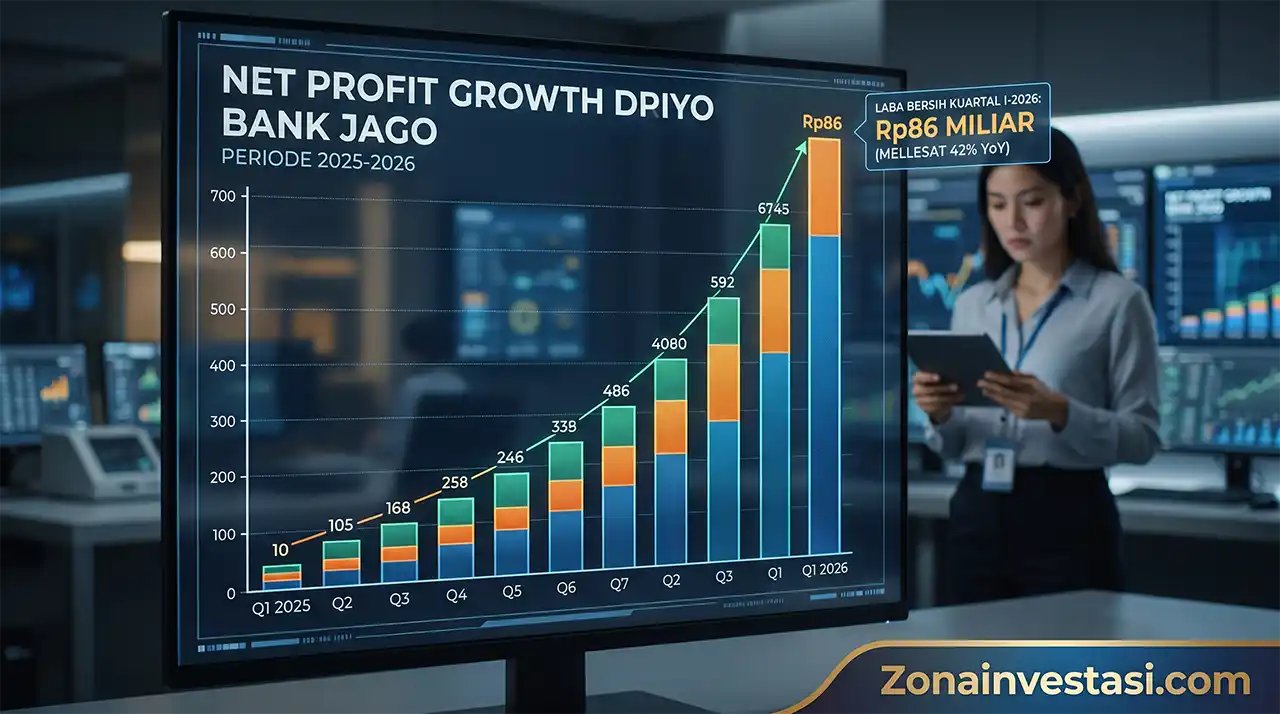 Laba Bersih Bank Jago 2026 Melesat 42%, Strategi Digital ARTO Terbukti Ampuh!