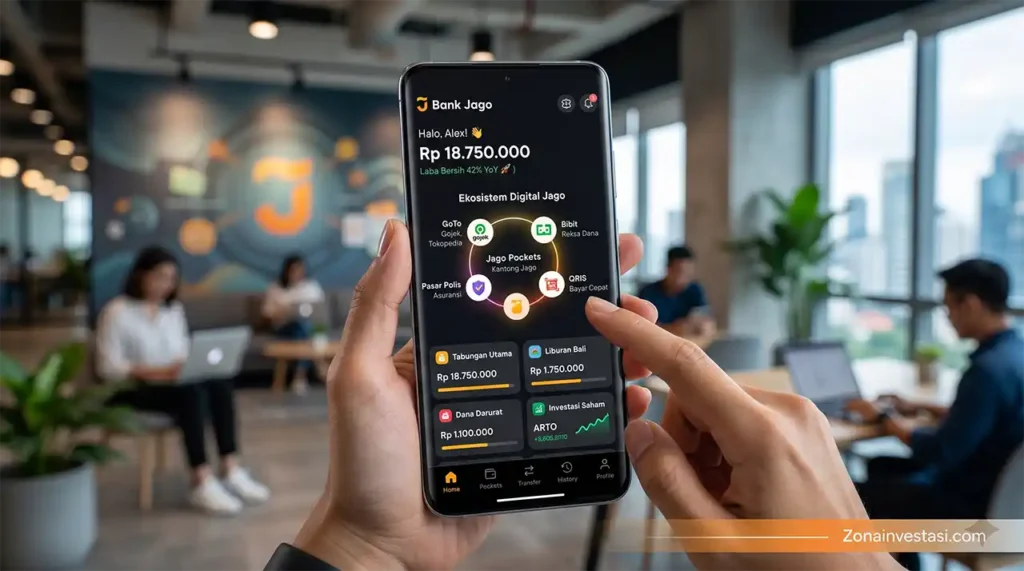 Laba Bersih Bank Jago 2026 Melesat 42%, Strategi Digital ARTO Terbukti Ampuh!