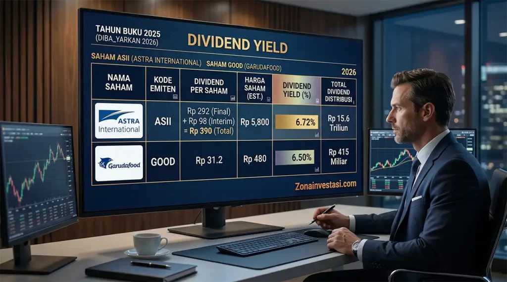 Rincian Dividen ASII 2026, Astra International Siap Bagi Rp15,6 Triliun