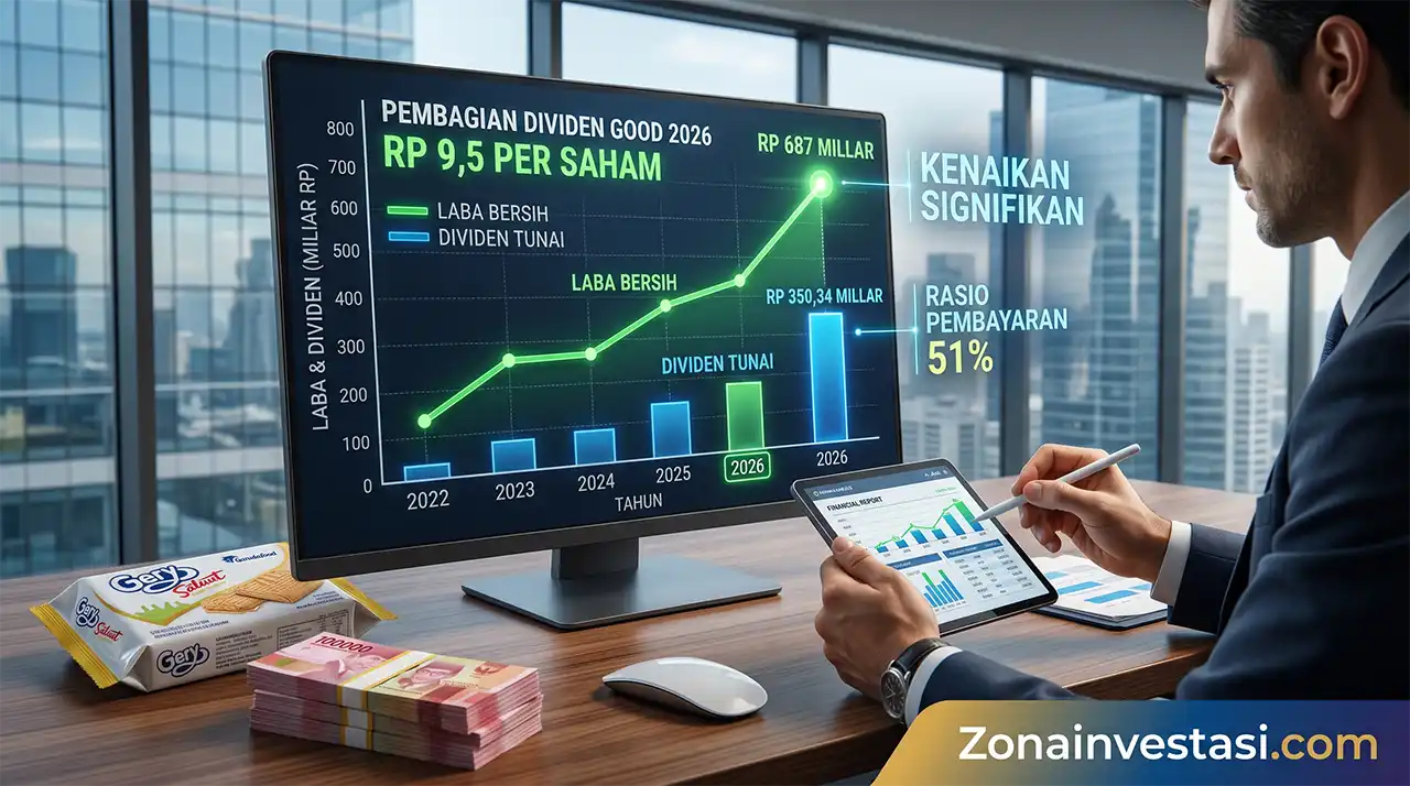 Cair Rp350 Miliar Dividen Garudafood, Investor Raup Cuan Bulan Mei